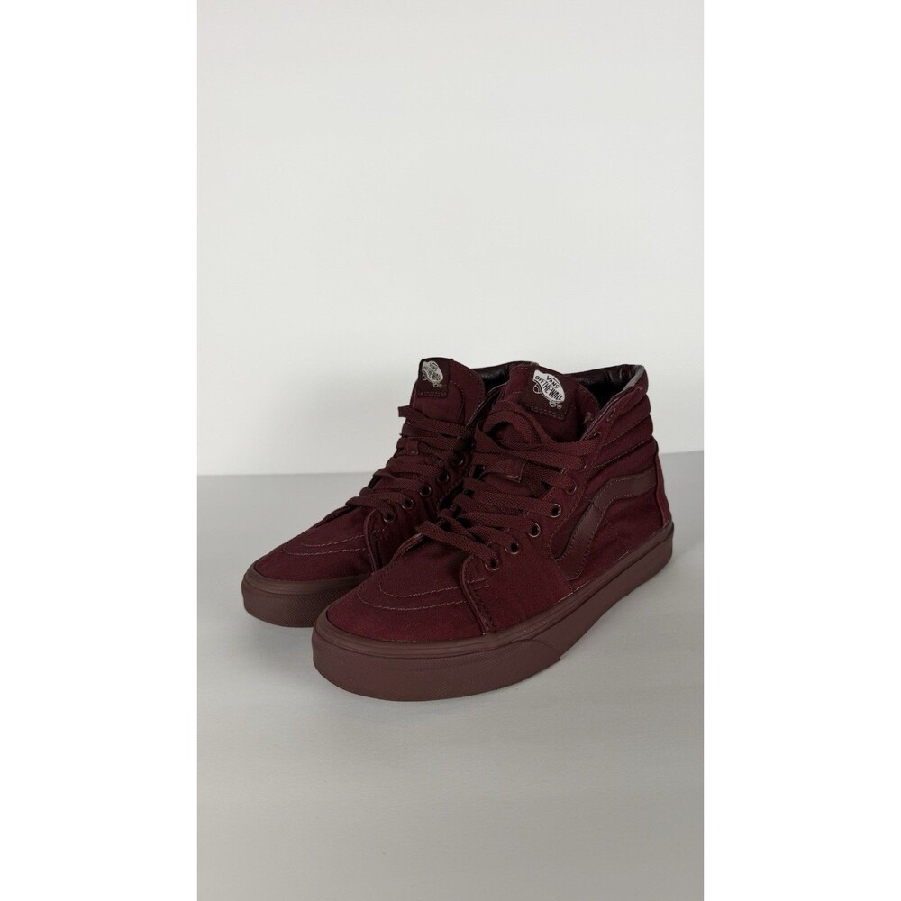 Vans SK8-Hi Men’s 7.5 Women’s 9 Burgundy High Top Sneakers